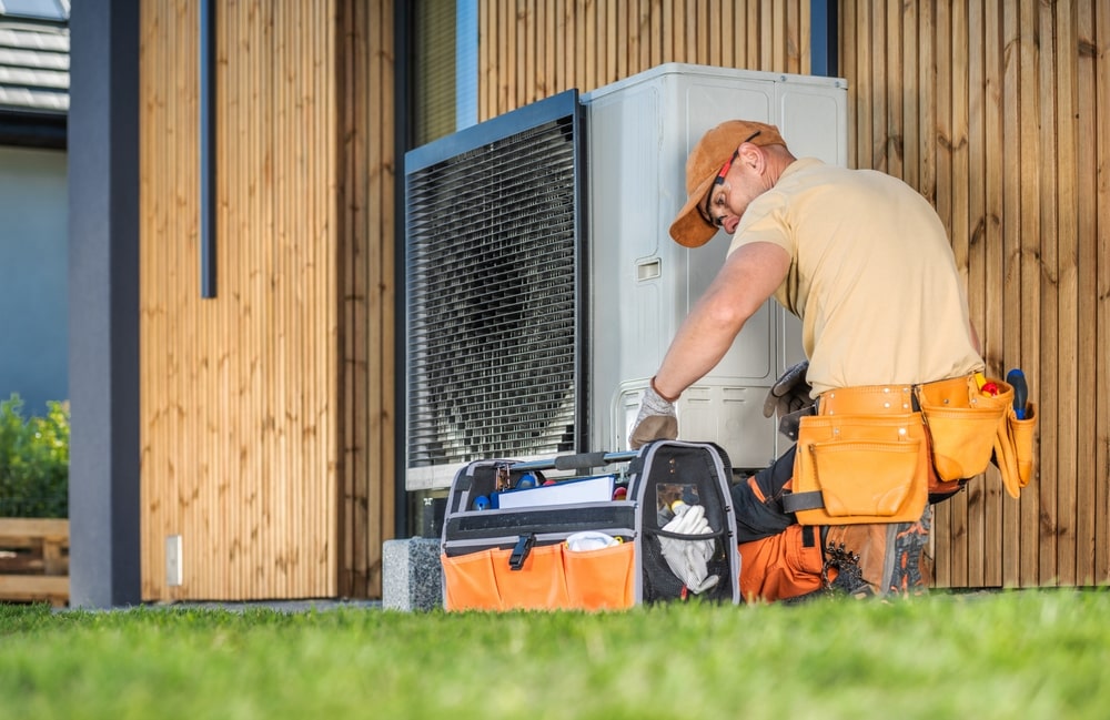 hvac worker