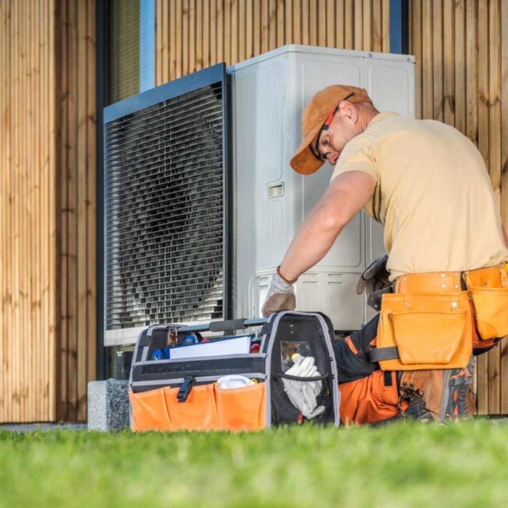 hvac worker