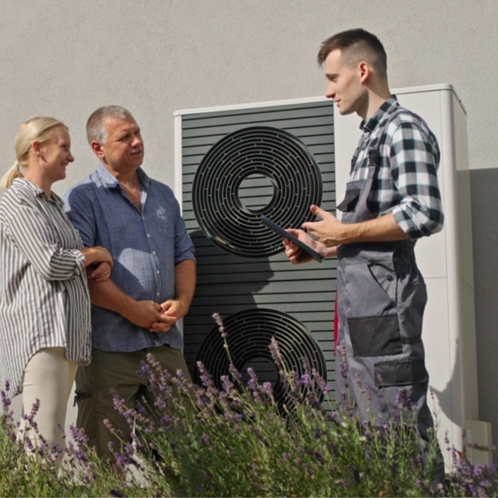 hvac worker