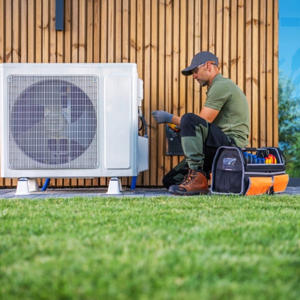 residential hvac worker