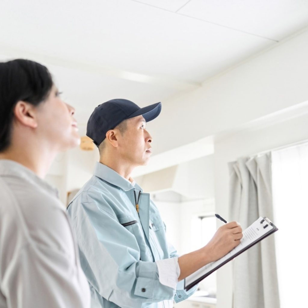 home hvac worker